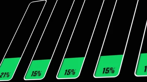 4K Extremely High and Growing Electricity Consumption Graphs during Summer 6. Vídeos de archivo 66419389