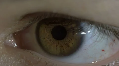 4k - Eye Macro of men Stock Footage 41719880