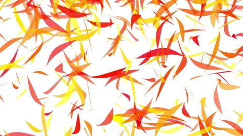 4K Falling Leaves Stock Footage 41242864