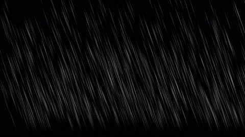 heavy rainfall at night