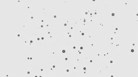 4K Falling Snow Overlay: Isolated Snowflakes for Motion Graphics &amp; Intense St Stock Footage 294947743