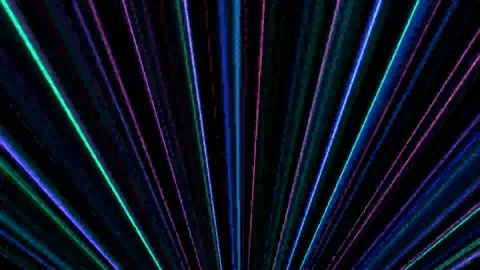 4k fast moving different colors light beams motion background 스톡 동영상 261253505