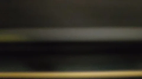 4K, Fast moving train racing through underground tunnel Stock Footage 123872116