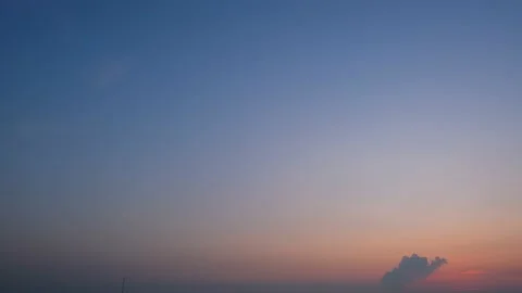 4K : Fast timelapse motion video of beautiful colorful clouds Stock Footage 224311304