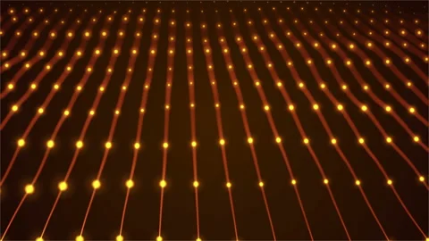 4K Festive gold glitter lights. Falling bokeh particles Stock Footage 112108565