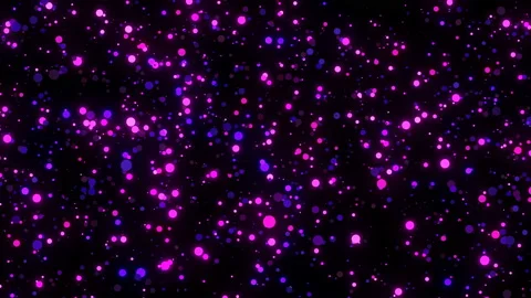 4k Festive multicolored motion background. Bokeh blue and purple lights. Stock Footage 116421394