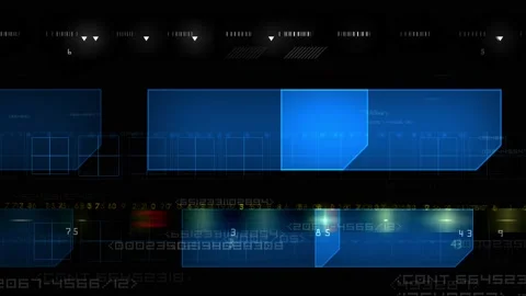 4K Final digital,Technology background with abstract digital code motion. Stock Footage 165490229