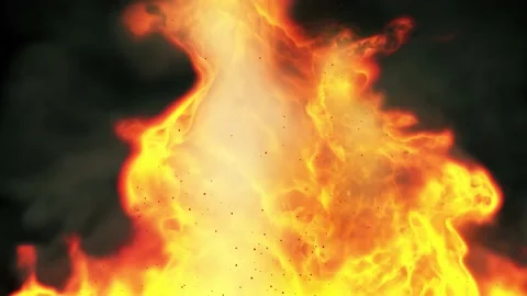 4k fire abstract background video Video stock 201319202