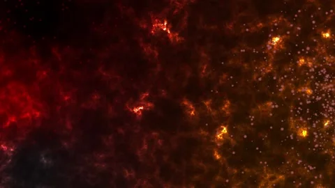 4K Fire Embers And Fire Sparks Over Black Background,Fire Flames And Particles Stock Footage 281563552