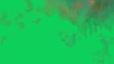 4k. Fire explosion animation, computer graphics fire explosion, smoke explo.. Stock Footage 284223364