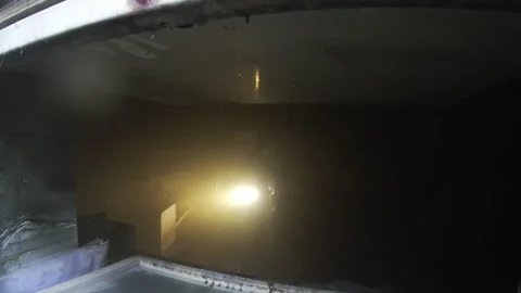 4K fireman in action Stock Footage 135035896