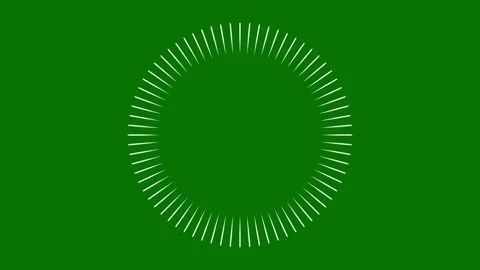 4K Firework Circle Burst Animation with Shiny Spark Lines Loop Effect Stock Footage 332944022