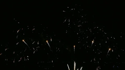 4K Firework display Stock Footage 90960566