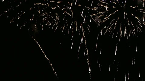 4K Firework display Stock Footage 91906296