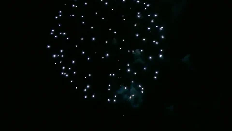 4K Firework display Stock Footage 93667506
