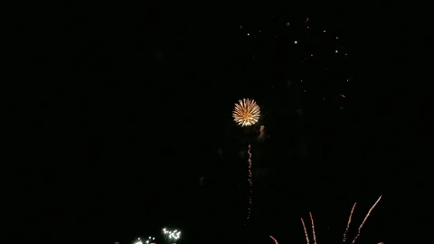 4K Firework display Video stock 93667998