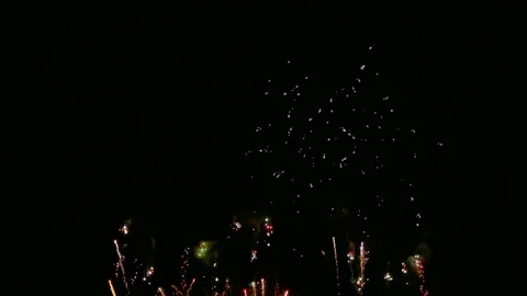 4K Firework display Video stock 96093585