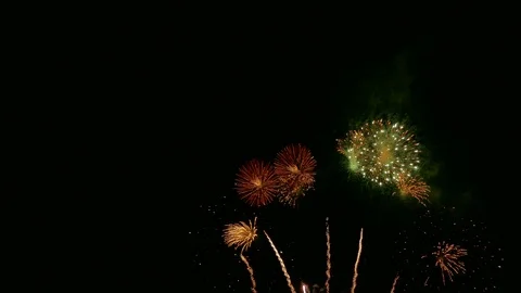 4K Firework display Video stock 96369230