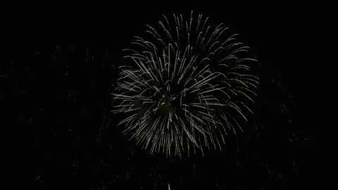 4K Firework display Stock Footage 96762895