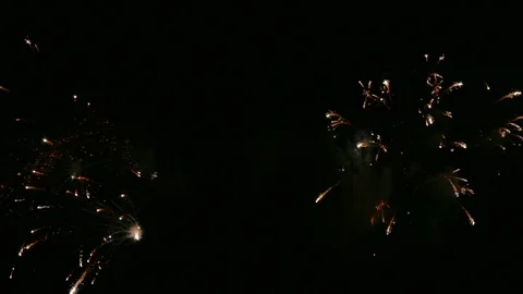 4K Firework display Stock Footage 96764700