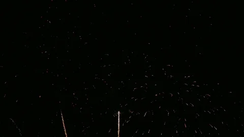 4K Firework display Stock Footage 97686047