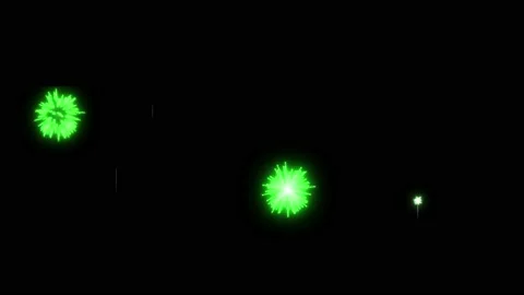 4K firework. Holidays. render. Animation background of gold red fireworks. V3 Stock Footage 94744827