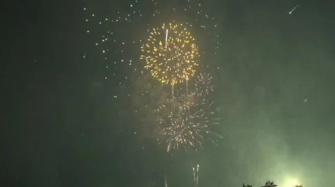 4K: Firworks Extravaganza - Circa 2016 Stock Footage 63091953