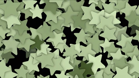 4k five-pointed star gear flower,zipper chain geometry starfish technology. Stock Footage 58514551