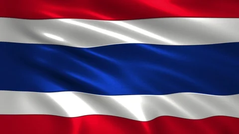 4K flag of Thailand Stock Footage 96475901