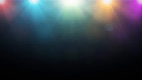 4k Flash Multicolored Spotlight Background Stock Footage 95432806
