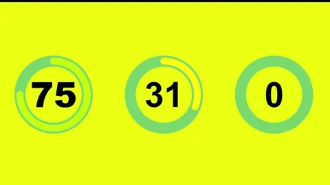 4K Flat Vector Circular Progress Bar Infographic Loader Animati Stock Footage 340465830
