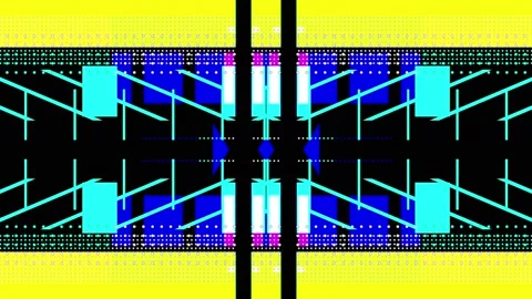 4k Flicker Abstract Lines Vl Loop 2 Video stock 191497837