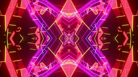 4K Flickering Glow Background Video stock 107721437