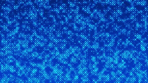 4k flickering particles blue Video stock 201319098