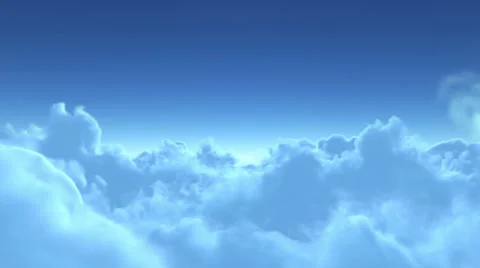 4K flight over clouds Stock Footage 33835727