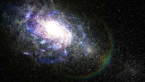 4k Flight to the Stellar Galaxy Stock Footage 146620770