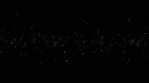 4k Floating particles. Flying snowflakes. White bokeh lights Stock Footage 120048734