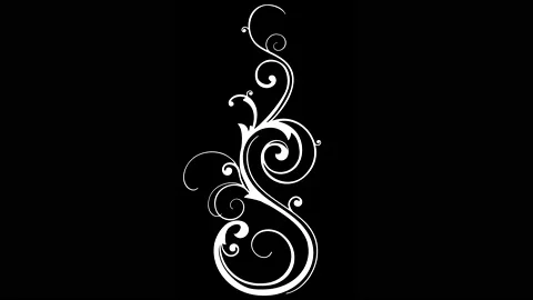 4K Flower Design Pattern vector animation 9 Stock Footage 141246690