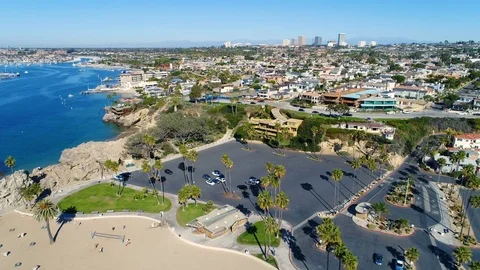 4K Flying Over Orange County, Southern California Stock Footage 70410310