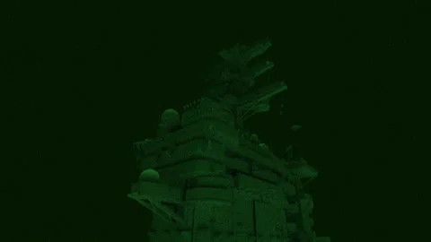 4K Flying Pyramid Stock Footage 151989178