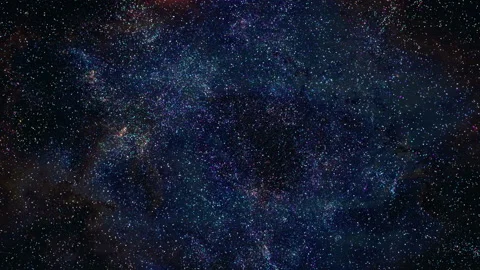 4k Flying to Starry Galaxy 스톡 동영상 153495312