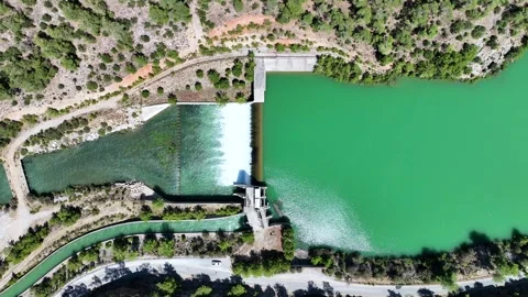 4k footage of the dam Stock Footage 311010142