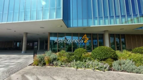 4K footage: The Discovery Centre (DISC) AstraZeneca in Cambridge, United Kingdom Stock Footage 313951863