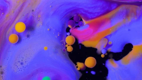4K footage Ink Diffusion Liquid Paint Stock Footage 88149009