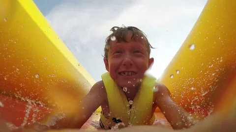 Water Slide stock image. Image of scary, child, motion - 31673449