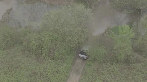 4K Footage of an off road course challenge Stock Footage 147688044