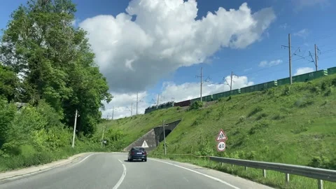 4k footage of trip(train) Stock Footage 196186893