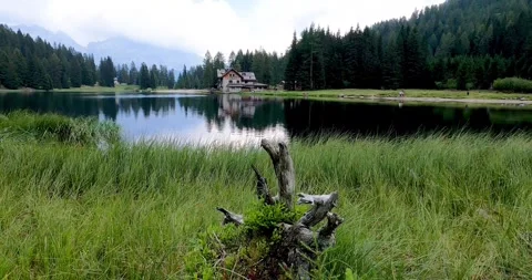 4K footage of Wide Angle View of a Scenic Natural Landscape Stock Footage 346494368