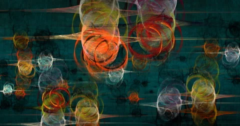 4K format multicolored pattern motion background seamless looping fractal 動画素材 59779643