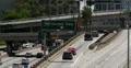 4K Freeway Traffic 01 Los Angeles Downtown 4k or 4k+ Resolution
